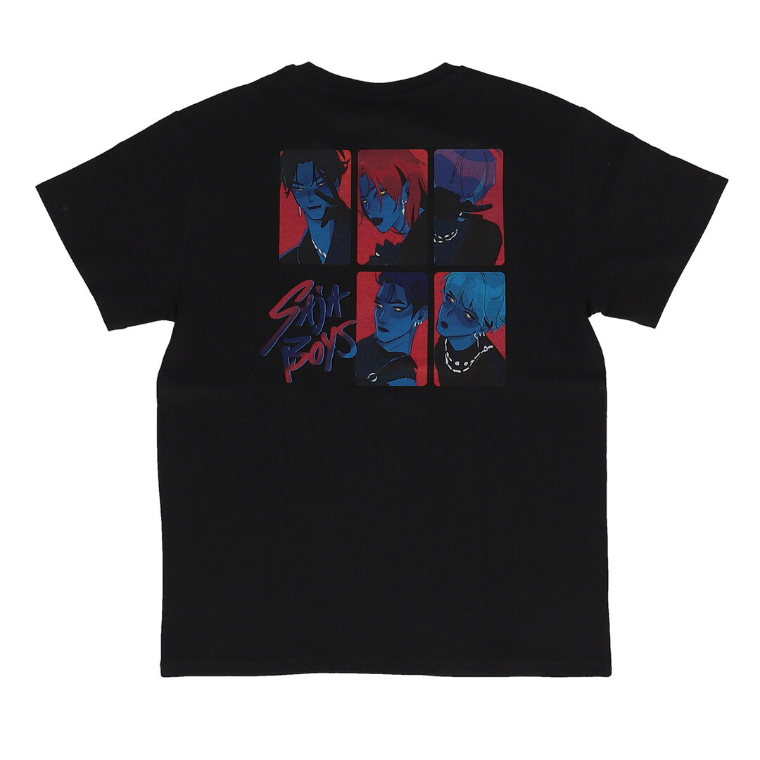 T-shirt | Kpop Demon Hunters | Noir Saja Boys 10 Ans